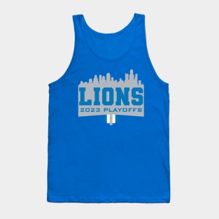 Lions 2023 Playoffs Tank Top